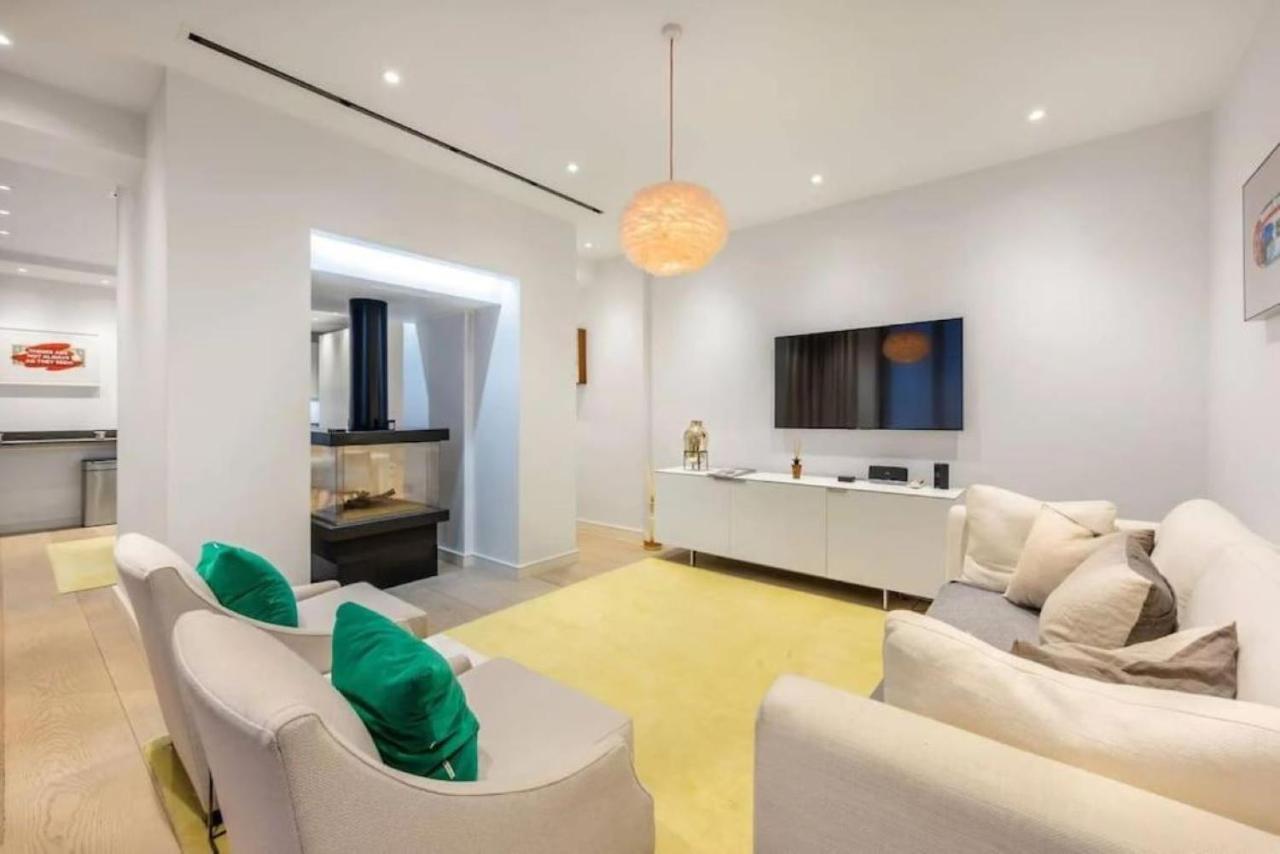 Posh 3 Bedroom Flat With Terrace And Indoor Fireplace In Mayfair, Near Hyde Park Лондон Экстерьер фото