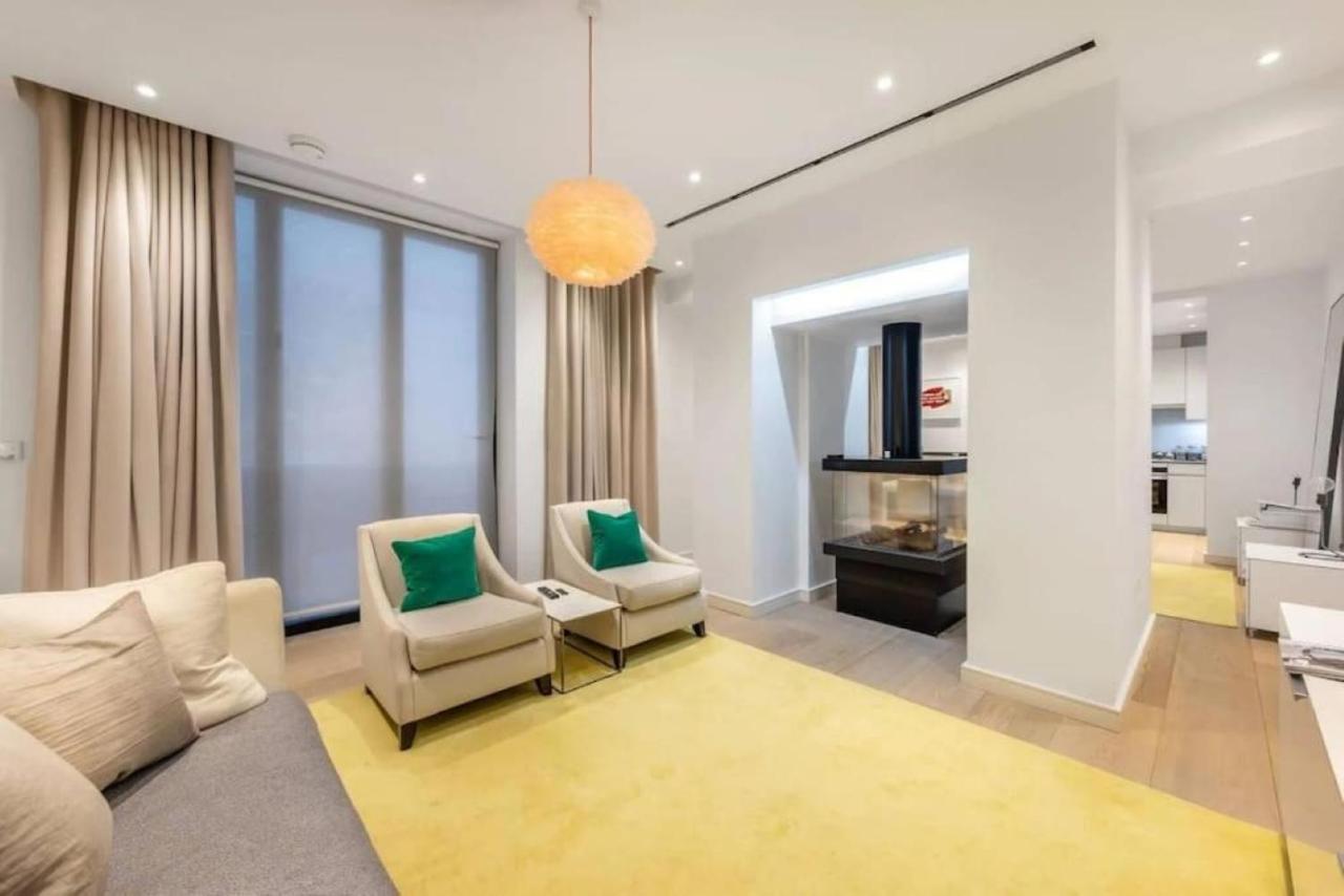 Posh 3 Bedroom Flat With Terrace And Indoor Fireplace In Mayfair, Near Hyde Park Лондон Экстерьер фото