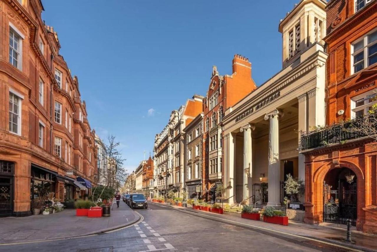 Posh 3 Bedroom Flat With Terrace And Indoor Fireplace In Mayfair, Near Hyde Park Лондон Экстерьер фото